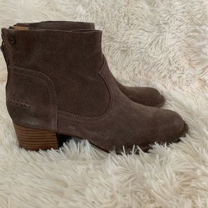 Ugg Suede Leather Ankle Boot